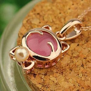 Lucky Cat Bohemian Statement Necklace 10E-J014